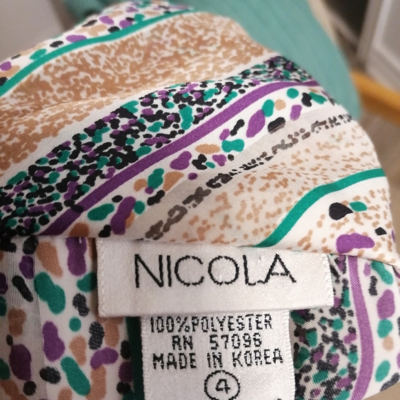 Korean silk blouse - Picture 2 of 5